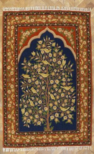 Ručně tkaný nástěnný koberec – tapiserie „Strom ži Ručně tkaný nástěnný koberec – tapiserie „Strom ži