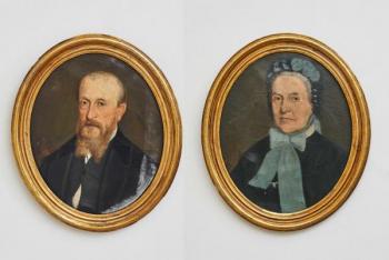 Párové portréty – muž a žena Párové portréty – muž a žena