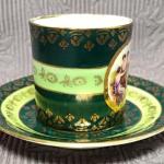 Šálek s podšálkem III., zn. Friedrich Simon - FSK  Šálek s podšálkem III., zn. Friedrich Simon - FSK