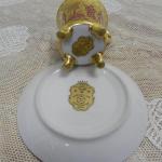 Empírový zlacený hrnek na nožičkách - Karlsbad Empírový zlacený hrnek na nožičkách - Karlsbad