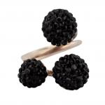 Stříbrný extravagantní ”půlnoční prsten” Stříbrný extravagantní ”půlnoční prsten”