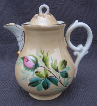 Konvička, ruční malba růže Konvička, ruční malba růže