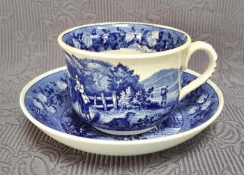 Šálek s podšálkem II., zn. Villeroy & Boch   Šálek s podšálkem II., zn. Villeroy & Boch