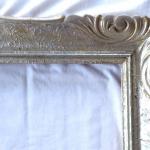 Stříbrný rám s řezanými rohy Stříbrný rám s řezanými rohy