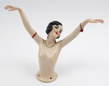 Art deco tanečnice - čajová panenka Art deco tanečnice - čajová panenka