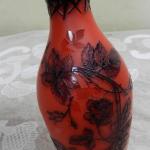 Oranžovo-červená váza - Loetz Richard Oranžovo-červená váza - Loetz Richard