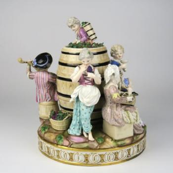 Sklizeň vína - Míšeň Sklizeň vína - Míšeň