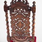 Neorenesanční židle s vysokým opěradlem Neorenesanční židle s vysokým opěradlem