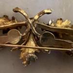 Brož s mysliveckým motivem Brož s mysliveckým motivem