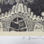 Rudolf Broulím - Dvě exlibris, Oznámení, Hermi van Rudolf Broulím - Dvě exlibris, Oznámení, Hermi van