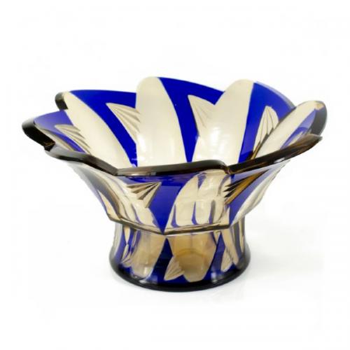 Art deco mísa, Čechy 1930 Art deco mísa, Čechy 1930