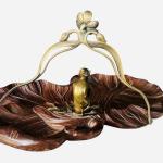 Secesní figurální nástolec - bronz Secesní figurální nástolec - bronz