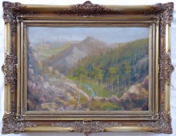 Sedláček - Jarní krajina v Šárce Sedláček - Jarní krajina v Šárce