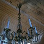 Lustr dřevo-kov Lustr dřevo-kov