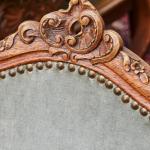 Neorokokové židle z masivního dubu Neorokokové židle z masivního dubu