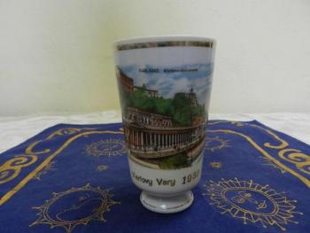 Lázeňský pohárek / hrnek - Karlsbad, 1930 Lázeňský pohárek / hrnek - Karlsbad, 1930