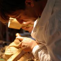 Pohled do ateliéru. Pohled do ateliéru.