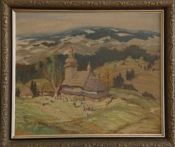 Kostelík na Zakarpatské Rusi Kostelík na Zakarpatské Rusi