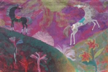 Oberthor Karel : V Zahradě svatebních koní Oberthor Karel : V Zahradě svatebních koní