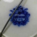Modrý talíř Villeroy Boch Anemone Modrý talíř Villeroy Boch Anemone