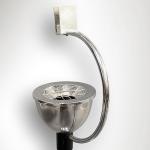 Kuřácký stojan s popelníkem, funkcionalismus, 1930 Kuřácký stojan s popelníkem, funkcionalismus, 1930