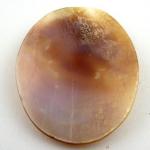 Velká kamej se secesním portrétem dívky Velká kamej se secesním portrétem dívky