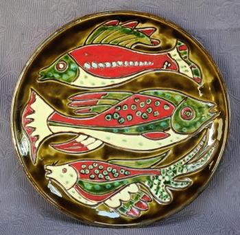 Talíř ryby, zn. Kravsko  Talíř ryby, zn. Kravsko
