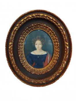 Portrétní miniatura Portrétní miniatura