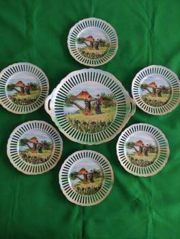 Dezertní porcelánová souprava 1919-1929 Dezertní porcelánová souprava 1919-1929