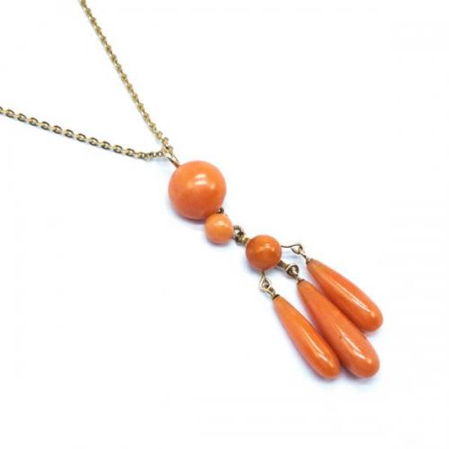 Korálový náhrdelník Korálový náhrdelník