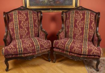 187. Pár křesel v rokokovém stylu 187. Pár křesel v rokokovém stylu