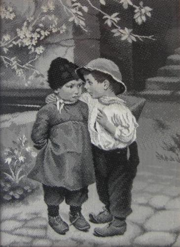 Gobelín - Rozhovor mezi chlapci (Francie) Gobelín - Rozhovor mezi chlapci (Francie)