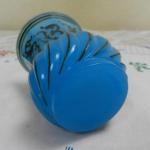 Modrá sklenice, biedermeier - Čechy Modrá sklenice, biedermeier - Čechy