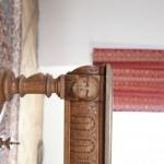 Starožitný rozkládací stůl dub, řezbovaný Starožitný rozkládací stůl dub, řezbovaný