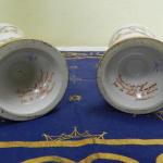 Malované zlacené pohárky, signováno - Francie Malované zlacené pohárky, signováno - Francie