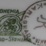 Šálek s podšálkem-Karlsbad, zn. Bohemia  Šálek s podšálkem-Karlsbad, zn. Bohemia