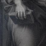 Mědirytina s náboženským motivem Mědirytina s náboženským motivem