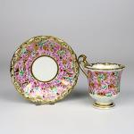 Šálek s podšálkem - Elbogen, Čechy, 1841 Šálek s podšálkem - Elbogen, Čechy, 1841