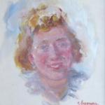 Karel Chaloupka - Portrét smějící se dívky Karel Chaloupka - Portrét smějící se dívky