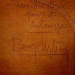 Velký meziválečný obraz. Signovaný. 138 x 117 cm Velký meziválečný obraz. Signovaný. 138 x 117 cm