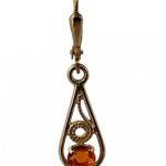 ZLATÉ NÁUŠNICE S OHNIVÝM OPÁLEM ZLATÉ NÁUŠNICE S OHNIVÝM OPÁLEM