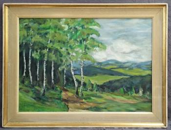 Krajina, sign. Brabec  Krajina, sign. Brabec