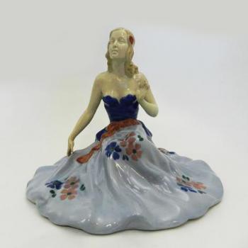 Žena v tanečních šatech Žena v tanečních šatech