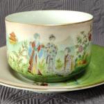 Šálek s podšálkem, zn. Rybáře, K. Knoll, Karlsbad Šálek s podšálkem, zn. Rybáře, K. Knoll, Karlsbad