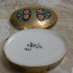 Malovaná porcelánová dóza - malírna Telč Malovaná porcelánová dóza - malírna Telč