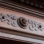 Monumentální zrcadlo v neorenesančním stylu  Monumentální zrcadlo v neorenesančním stylu