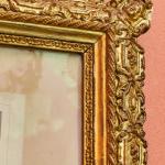 Rozdělování almužen - litografie v krásném rámu 92 Rozdělování almužen - litografie v krásném rámu 92