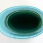 Secesní skleněná váza  Secesní skleněná váza