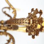 Párové starožitné lustry Mazarin Bronzové Párové starožitné lustry Mazarin Bronzové