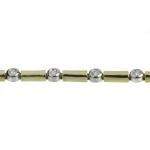 Zlatý náramek s brilianty Zlatý náramek s brilianty